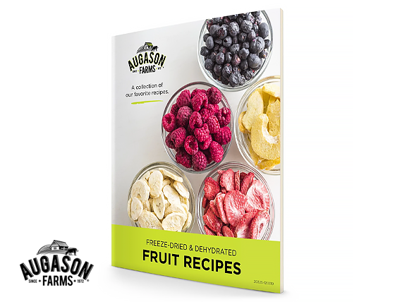 Augason Farms: Fruit Variety Pail with Spiff-E-Whip Recipe Book